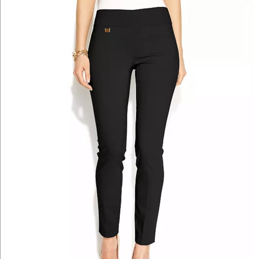 Alfani Skinny leg tummy-control pants